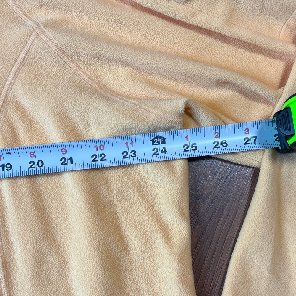 XXL - L.L. Bean Gorgeous Light Peach Fleece Quarter Zip Jacket 🍑 - Picture 6 of 9